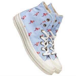 Converse* Chuck 70 HI Flamingos* Canvas* Hi-Tops* Blue* Womens 6.5